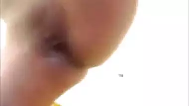 NRI girl cumming after masturbating with vibrator