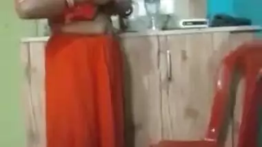 XXX video of naked Desi wife who puts clothes on item by item on cam