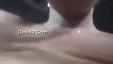 Today Exclusive- Desi Village Girl Showing Her Boobs And Pussy To Lover Part 2