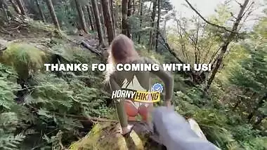 Big Boobs Hiker gets Creampie Pussy on Mushroom Mountain - Molly Pills - POV 4K