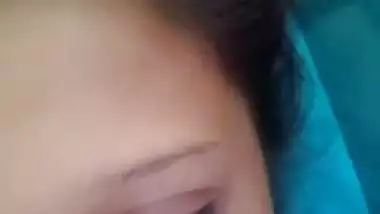 Bengali GF yummy boobs show on video call to lover