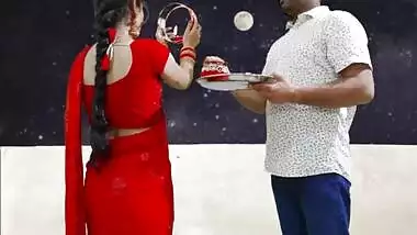 Karva Chauth Special: Newly married priya had First karva chauth sex and had blowjob under the sky