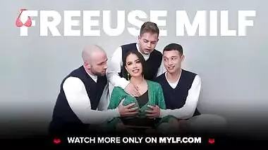 MYLF - Boy-Next-Door Gets To Fuck His Hot Neighbors As Payment For Fixing Their Leaking Sink