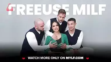 Mylf - Gorgeous Redhead Milf Dani Jensen Rides Stepdaughters BF's Cock Behind Her Back Full Video