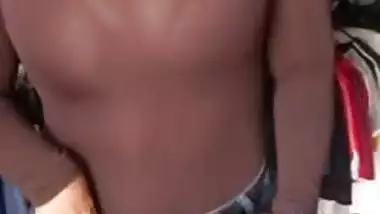 content creator He offers a boutique employee to masturbate on camera for money. Will you accept...?