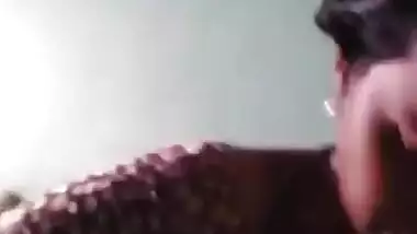 Desi village aunty show her boobs