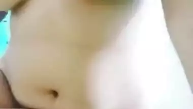 Sexy black nipples of XXX Indian girl draw men's attention without any problem