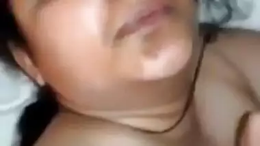 Horny Indian Milf Sucking Cock And Rubbing It All Over Her Body