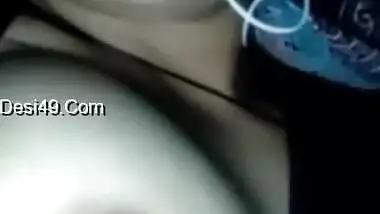 Today Exclusive- Sexy Bihari Girl Showing Her Boobs On Video Call Part 5