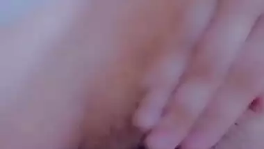 Beautiful Pakistani girl showing her amazing pussy