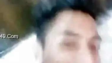 Desi young lover recorded before sex in hotel room