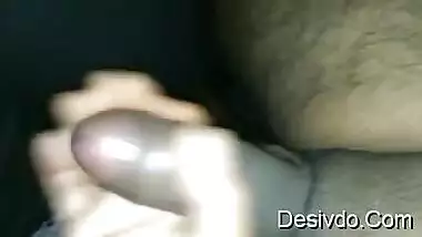 Desi aunty Dick shake