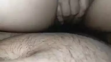 Hubby cums inside me