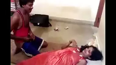 Sensational sex of mature wife with lover in front of hubby