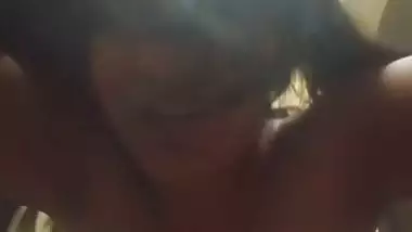 Sexy wife cowgirl sex riding her husband dick