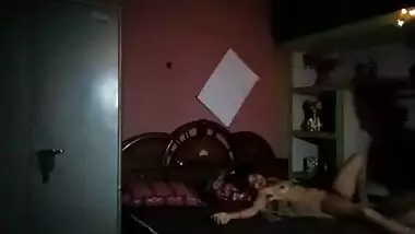 Desi Bhabhi hard fucking by hubby caught on