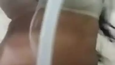 Business trip isn't easy so Indian girl boosts hubby's mood by porn video