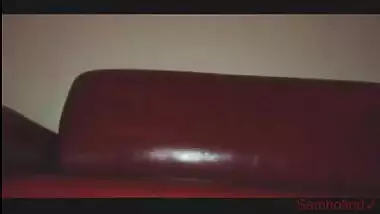 desi cheating wife Rides Her BF On The Sofa And Has Anal Doggystyle Sex With Anal Creampie