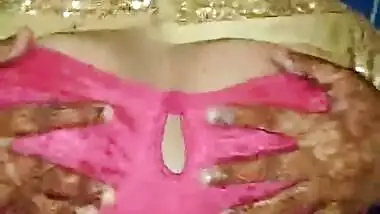 Sexy Desi Bhabhi Boobs and Pussy Video Record By Hubby