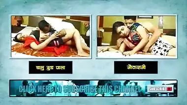 Desi big boobs aunty lesbian romance with young girl - Hindi short film.MP4