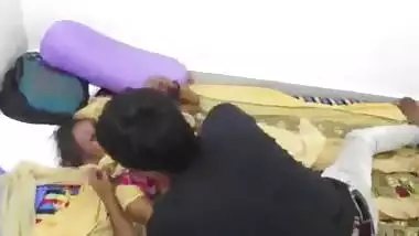 indian teen school girl tricked into bed by her bf and his friends