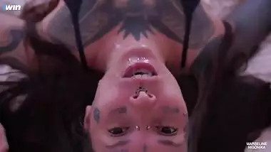 Romantic sex with Tattooed girl Marseline _ 1winporn _ NIGONIKA TOP porn 2023