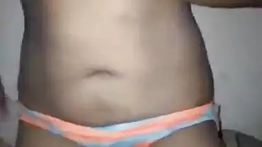 Indian Bhabhi Showing Her Boobs and Pussy