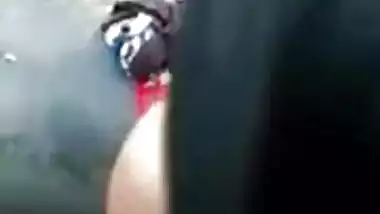 Desi village XXX nude Bhabhi giving blowjob outdoors for warm cum