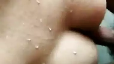 Desi wife Maahi to hubby fuck her pussy and ass in bathroom with clear audio