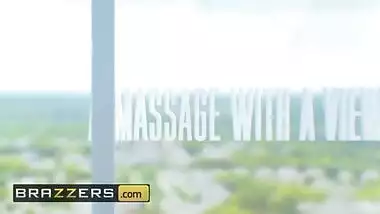 BRAZZERS - Big tit Madison Ivy is not satisfied by massage she wants cock