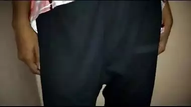 Man has XXX sex with his slender Desi wife in amateur homemade porn