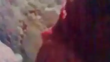 Indian teen girl exposing & sucking for money