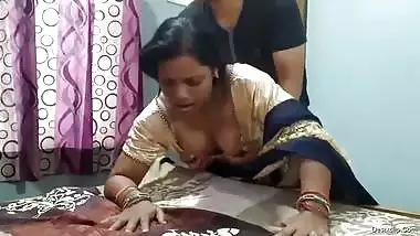 IT Engineer Trishala Fucked with Colleague on Hot Silk Saree After A Long Time