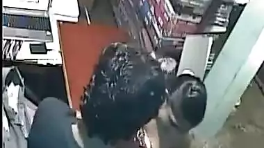 Beautiful Lady gets her Ass Grabbed by Senior Staff & Fucking after everyone gone