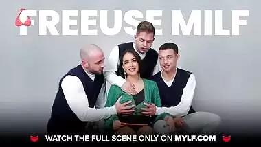 MYLF - Amber Chase Caught Blair Williams Sneaking Inside Their Home Gets Her Pussy Finger-Fucked
