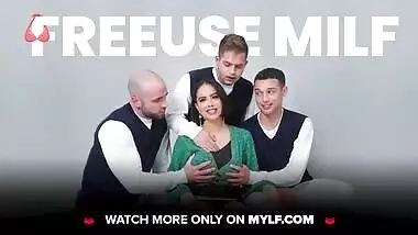 GotMylf - Horny Stud Bursts Huge Load Of Cum On His Naughty Stepmom Rachael Cavalli's Huge Tits