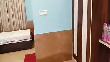 A Desi Wife Working in a Hotel Submitted to a Strong Man