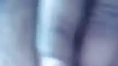 Slut exposes natural tits with dark nipples for XXX online Desi lover