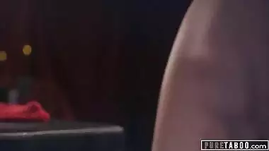 PURE TABOO Rich Philanthropist Takes In Homeless Teen Who Discovers His BDSM Sex Dungeon FULL SCENE