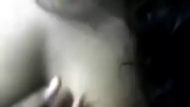 Today Exclusive- Horny Desi Girl Showing Her Boobs And Pussy Fingering On Video Call With Clear Bangla Audio