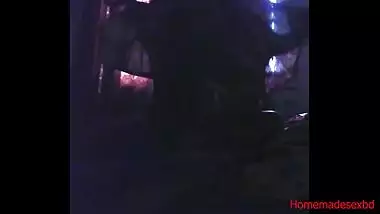 I fucked my cute girlfriend in the dim light in the hotel room