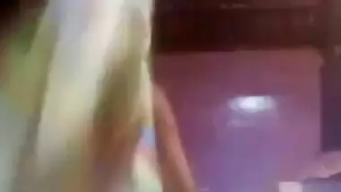 Desi Cute Girl Self Record Her Boobs Show for Her BF