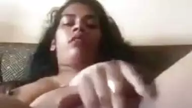 Masturbation is the only thing that can help the Indian sweetie