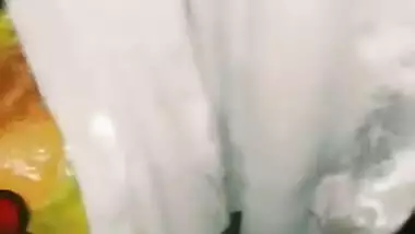 Desi girl in red wears no panties to have pussy scored in XXX video