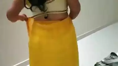 Horny Husband Standing Sex With Big Ass Mother-in-law